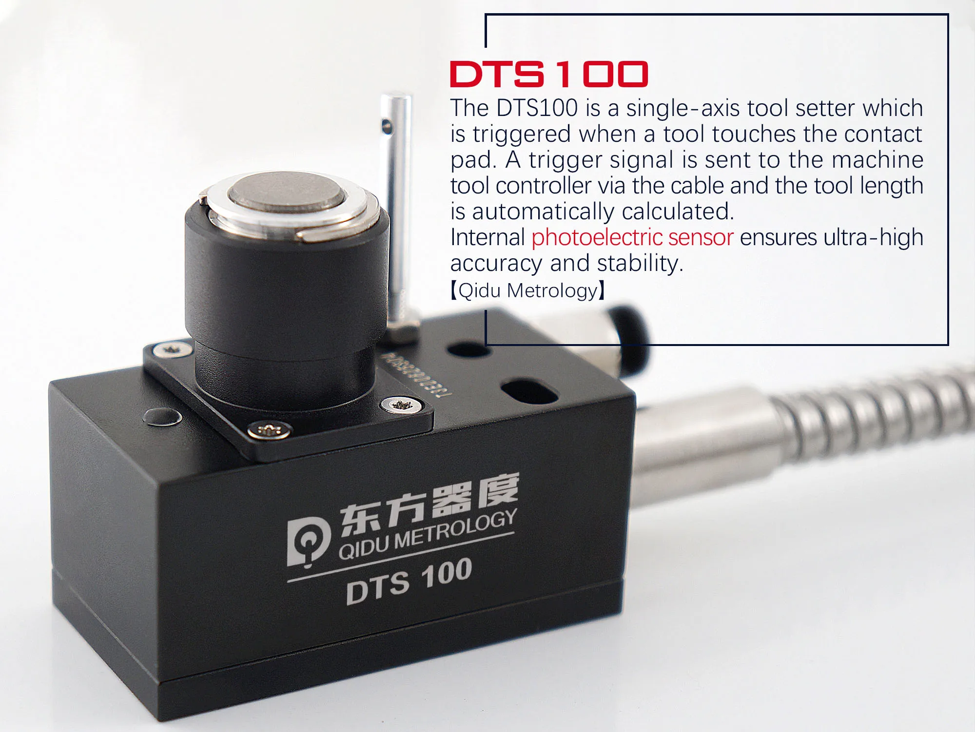 High Efficient Tool Height Setter for CNC Machine Automatically