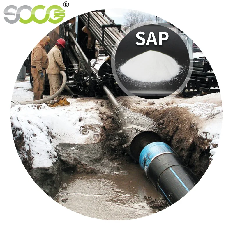 Sodium Polyacrylate Price Sap Super Absorbent Polymer Water Treatment Chemical for Solidification on landfill slurry