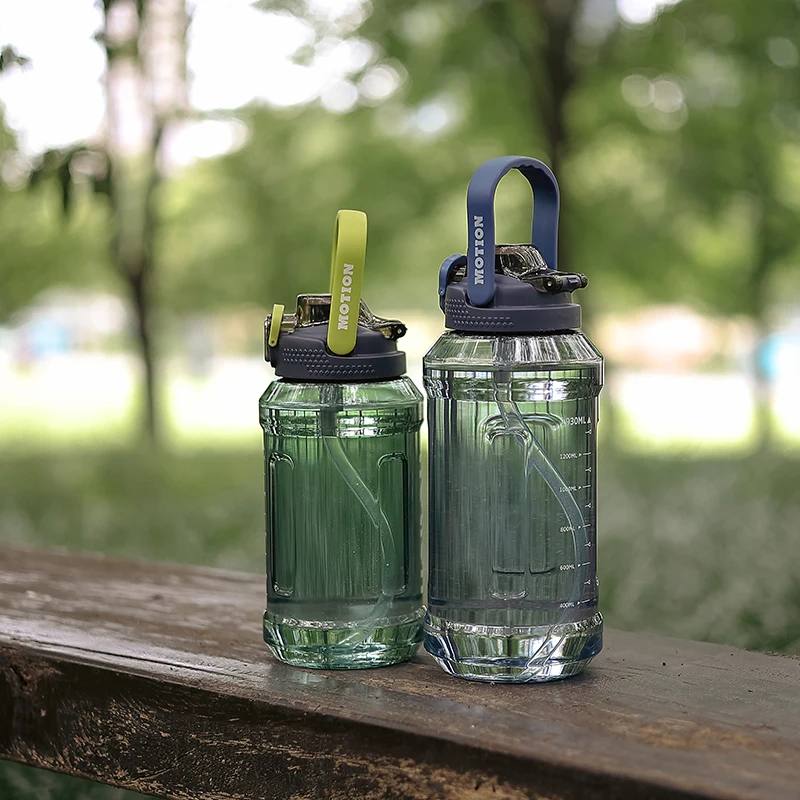 1930ml/1650ml Custom water bottle factory large capacity water jug plastic jugs with lid and handle