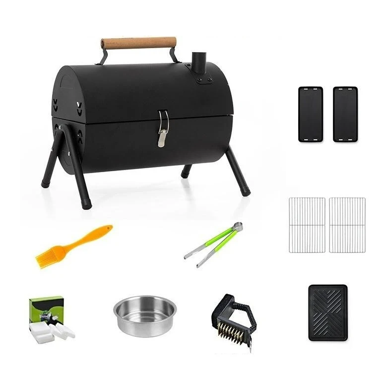 Wholesale Supplier Easily Assembled Mini Portable Camping Oven Israel Stainless Steel Charcoal Outdoor Barbecue Grill