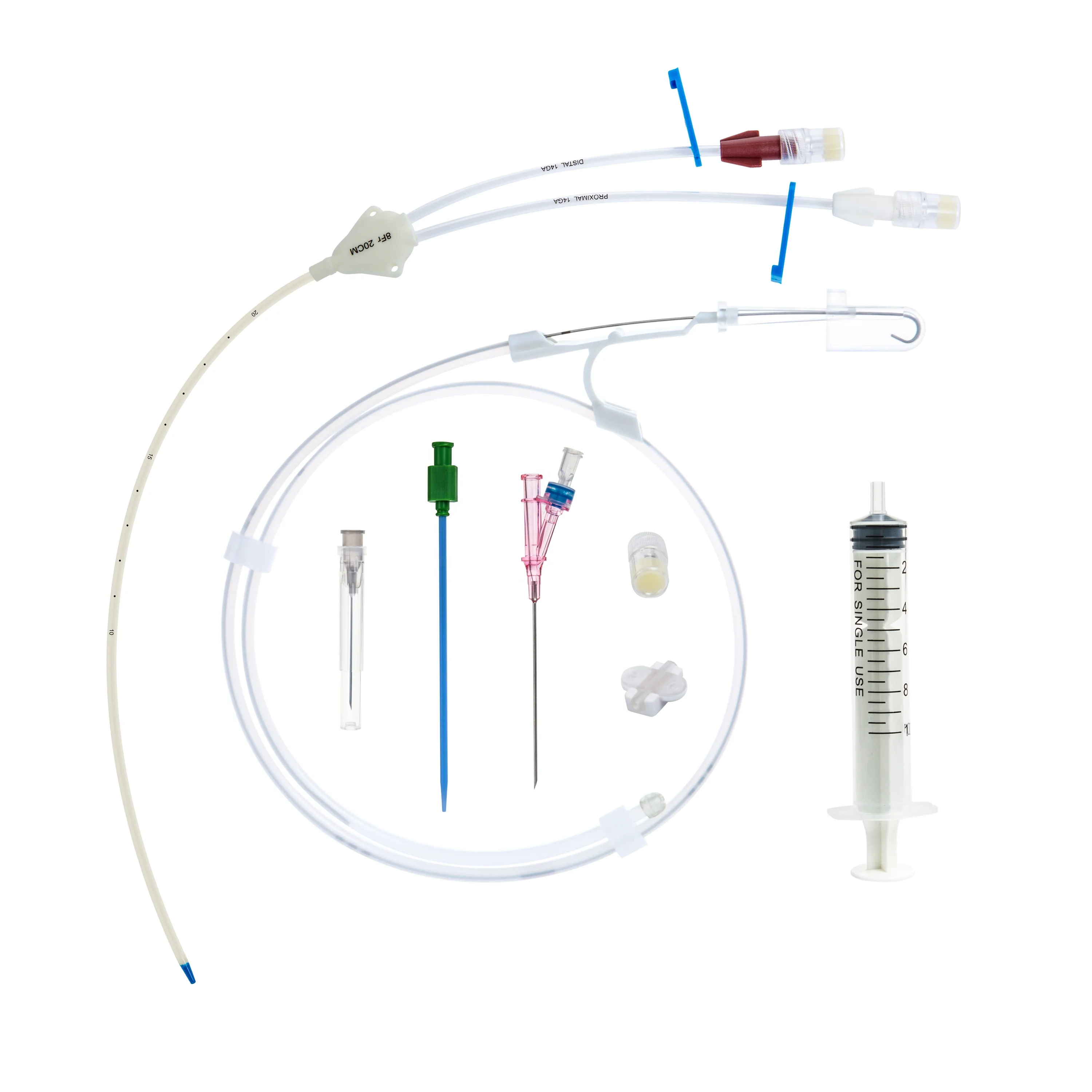 Medical CVC Kit Central Venous Catheter Single Lumen/Double Lumen/Triple Lumen