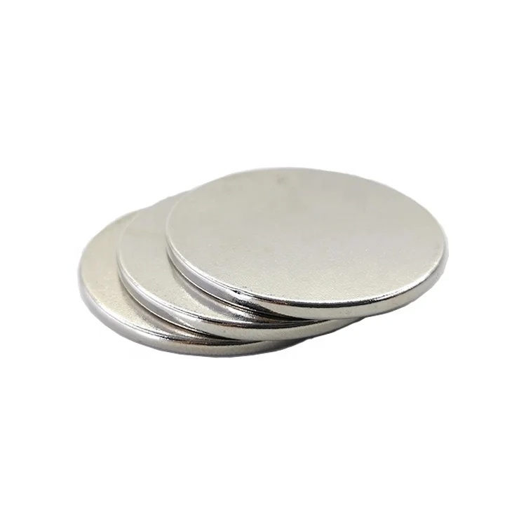 Certified ROHS Strong N35/N52 Neodymium Disc Magnet Mini Button Fridge Magnet Round