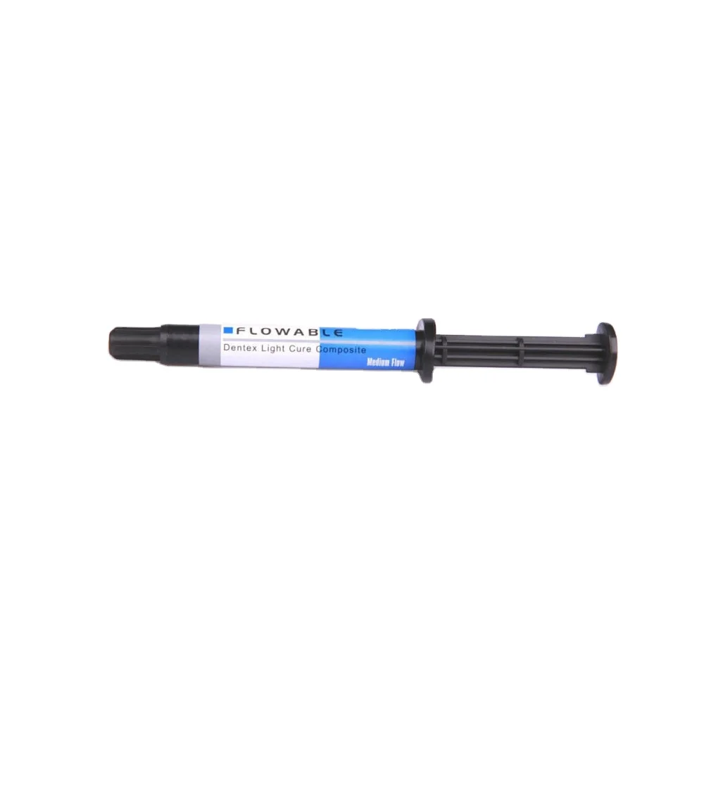 Light Cure Micro Hybrid Flowable Composite Dental Supplies Syringe OPAQUE A2