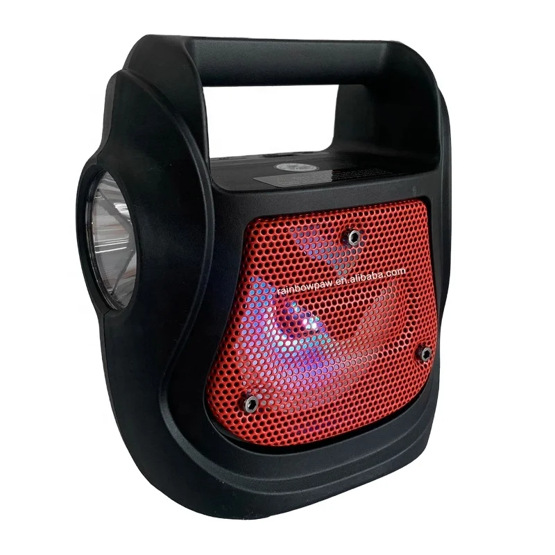 GTS-1533 KTS Speaker wireless portable mini blue tooth speaker with LED Torch Light Small Speaker