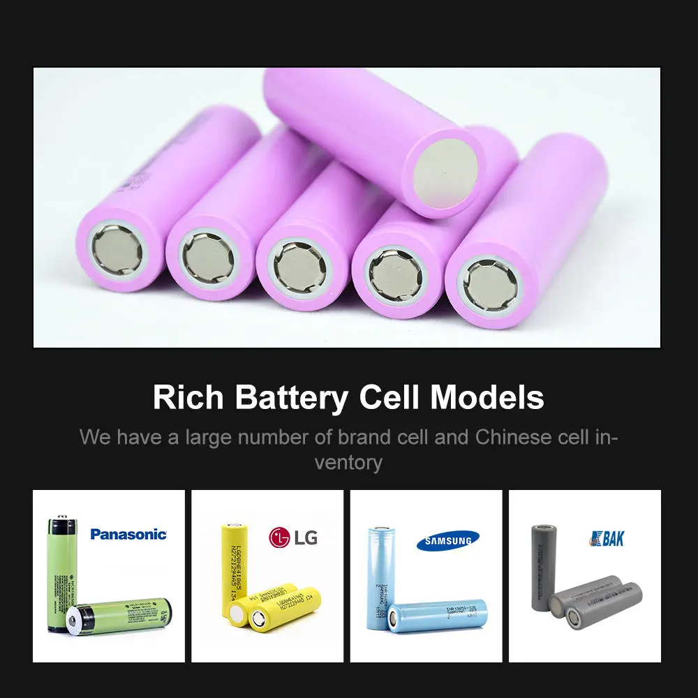 OEM ODM 24v 36v 48v 60v 72v Lithium Ion Battery 50ah 60Ah 18650 Lithium Ion Battery Pack For Wheelchair Bike Scooter