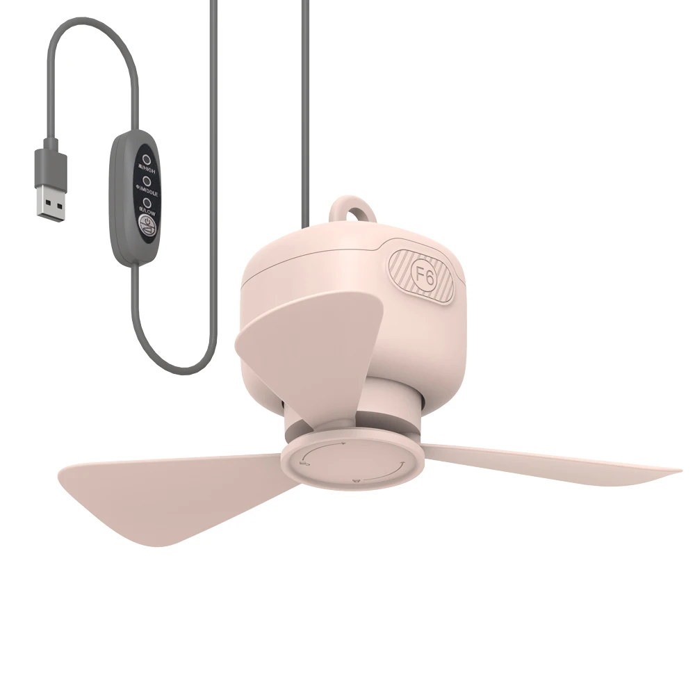 new product 2024 socket small ceiling fan portable Silent brushless motor ceiling fan for wholesale  ready to ship
