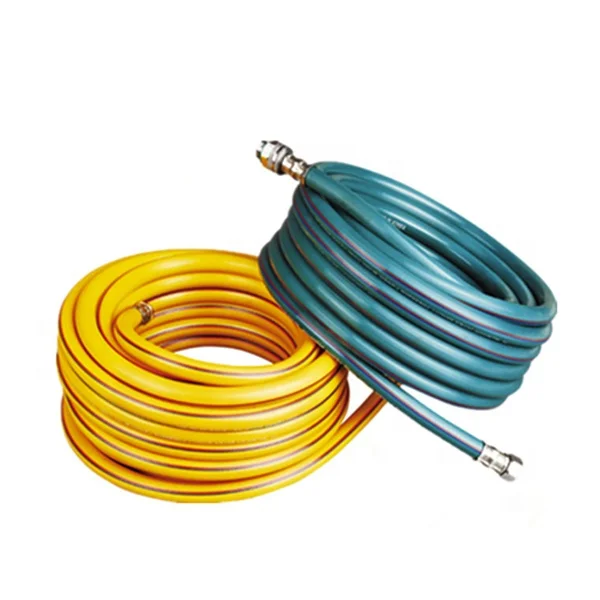 PVC garden hose farm irrigation hoses pvc water pipe three layer flexible water pipe
