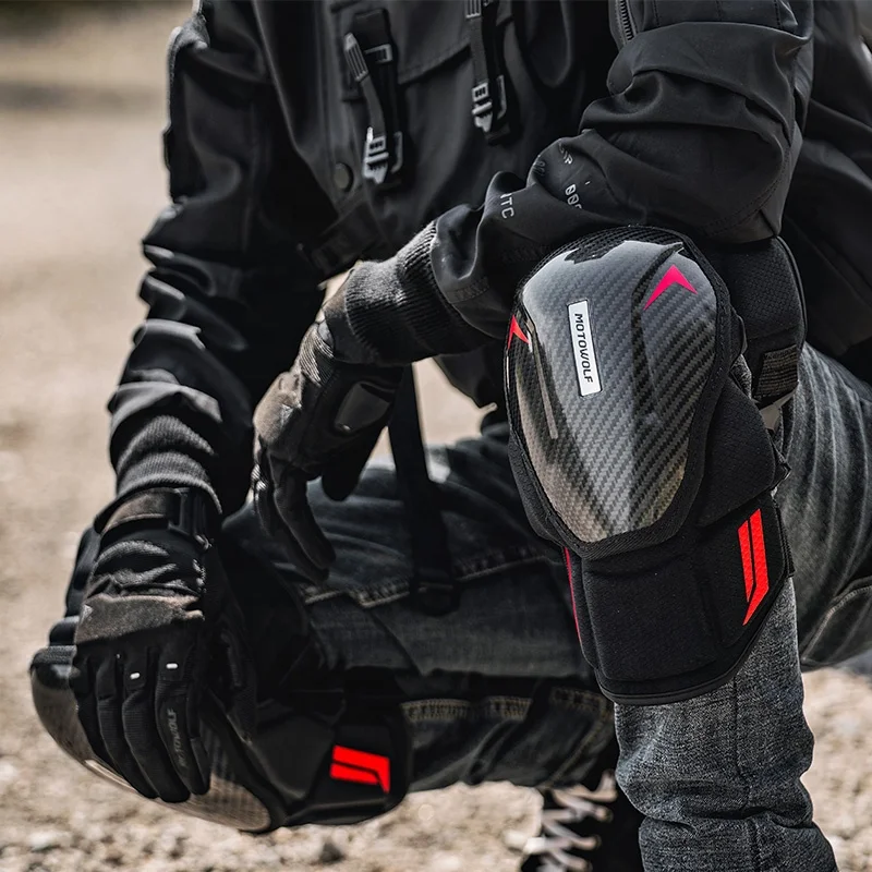 MOTOWOLF High quality outdoor motorcycle motorbike riding knee protection pads