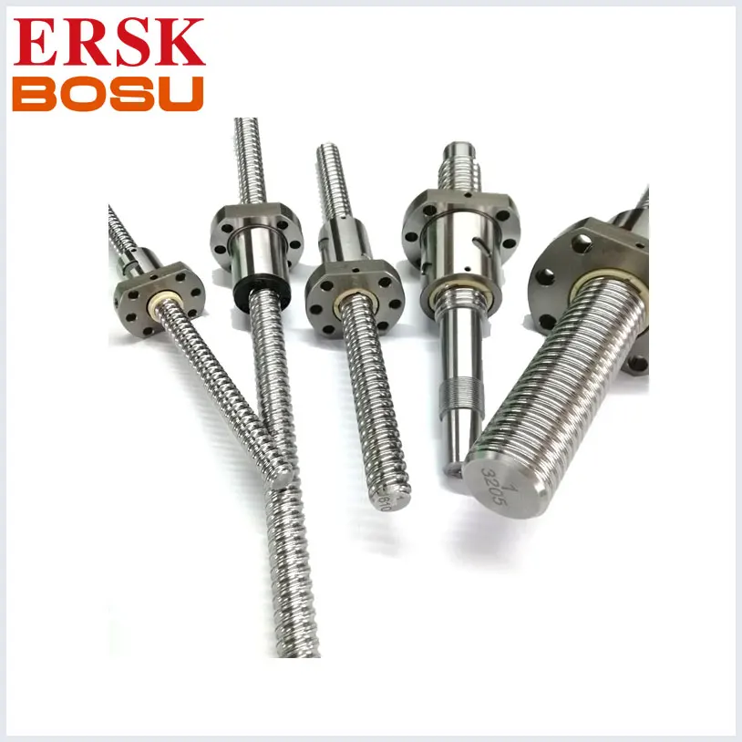 SCR1610 Stepper Motor Ball Screw With Linear Guides for CNC Router Precision