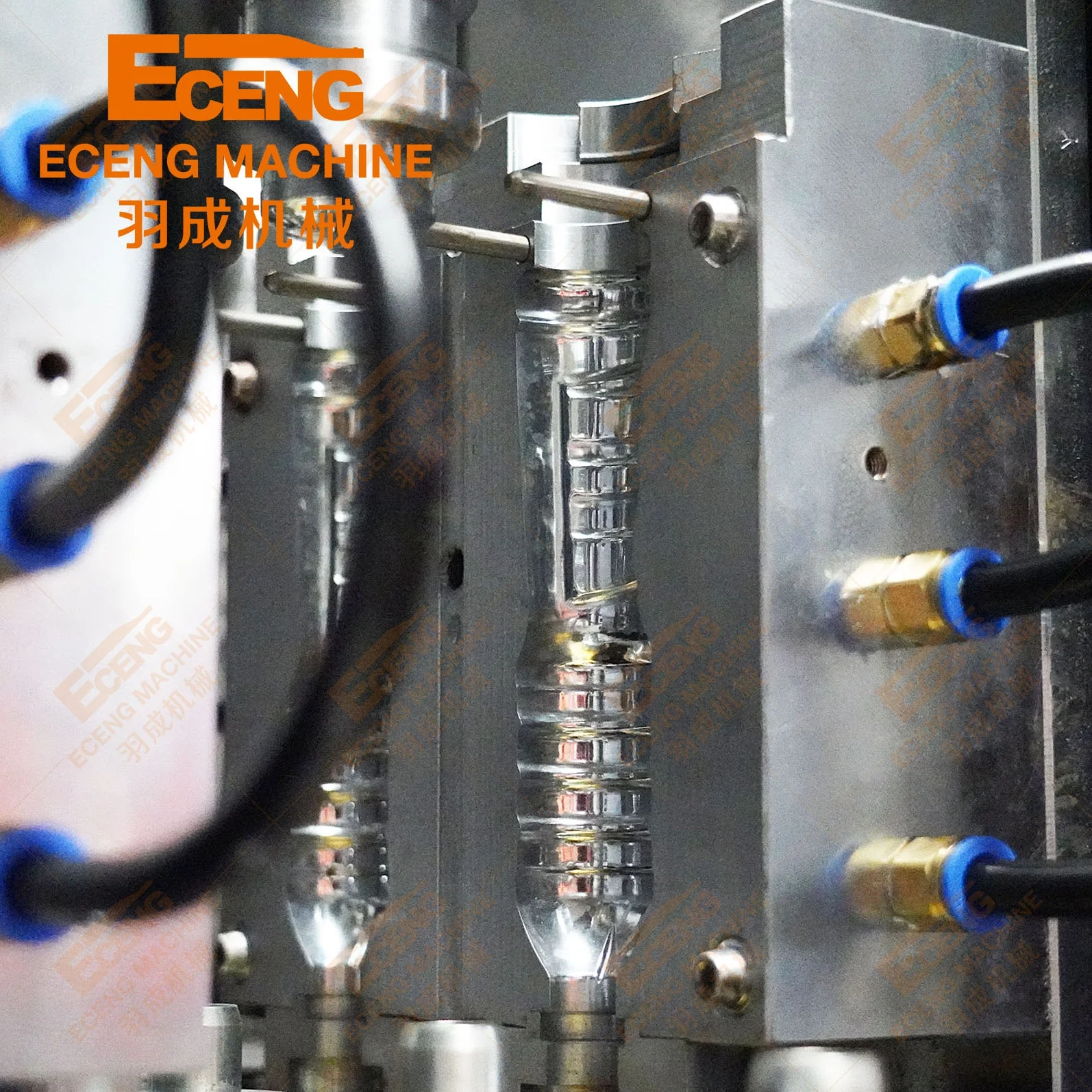 Fully automatic 2000BPH 2cavitys plastic bottle making machine for water bottle blow molding machine