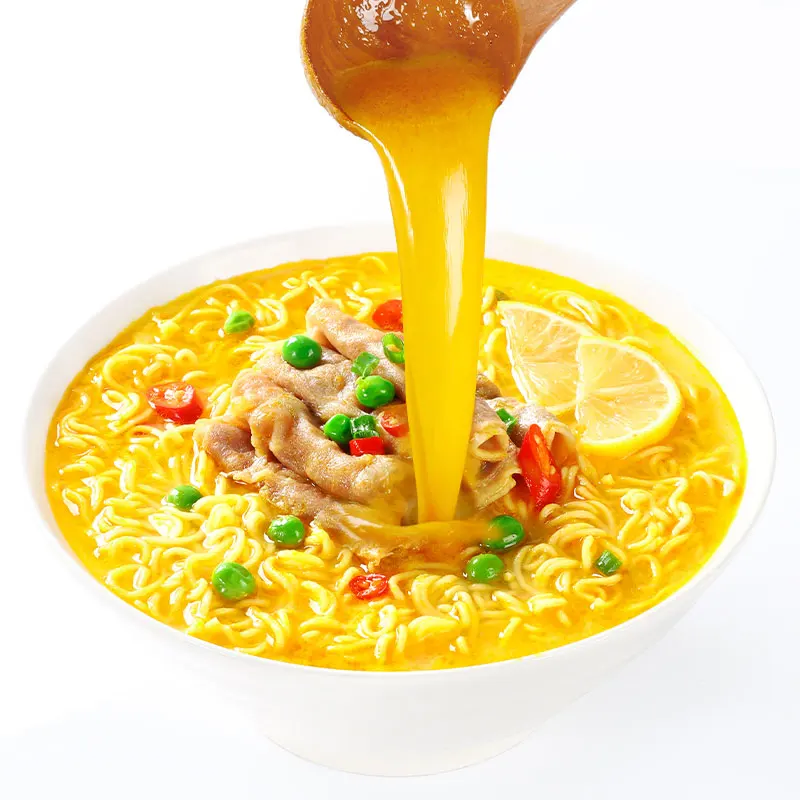 Super Golden Beef Flavor Instant Noodles Soup Acidic Spicy Dehydrated Vegetables Halal Certified Fried Cup Wholesalers