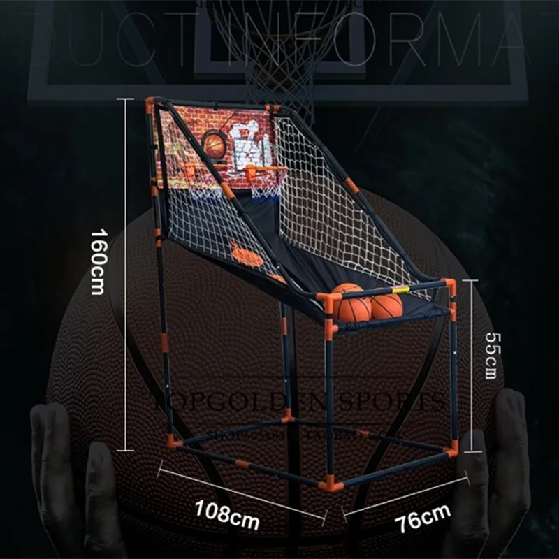 Basketball Shooting Game Machine for Two Players