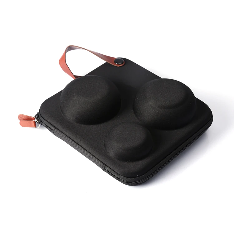 
Custom Promotional EVA Tea Sets Cups Storage Case Gift Zipper Closure Hard Travel EVA Teapots Case 