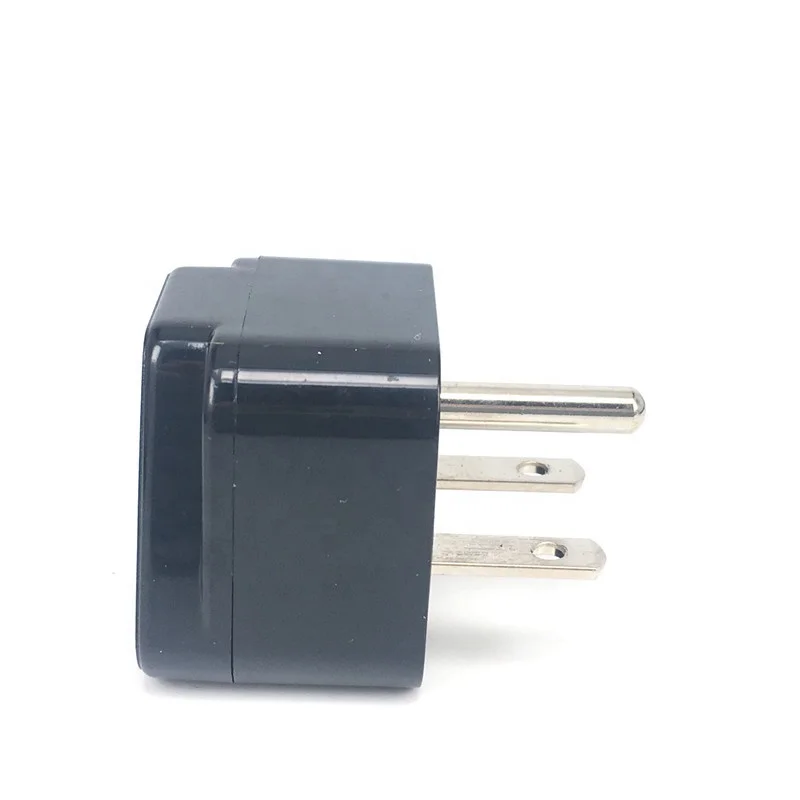 Wholesale Black White NEMA 6-15P 250v 15a copper Universal america Grounded 3 Pin AC Plug US Canada japan Adapter Travel