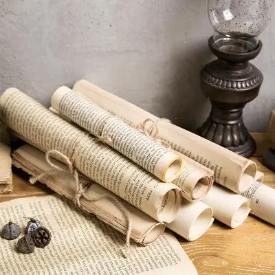 Nordic Style Rural Old Books Old Style Foreign Language Books Literary and Artistic Classical Foreign Language Books Home Decor