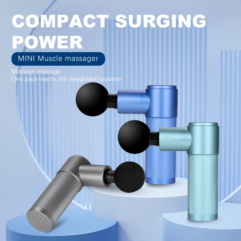 Amazon Hot Selling Powerful Sport Booster Mini Size Deep Muscle Tissue Relax Massage Gun for Athletes