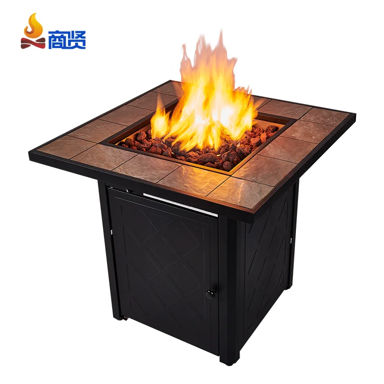 Factory Wholesale New Arrival Garden Furniture Outdoor Gas Fire Pit