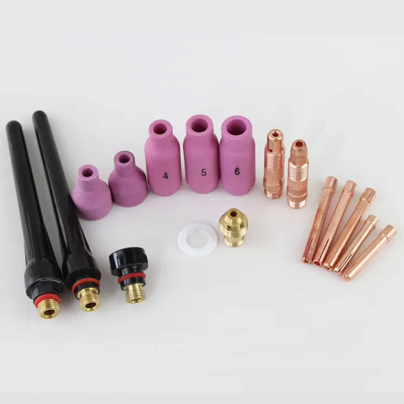 Tig welding machine torch accessories ceramic nozzle tig gun argon gas 10N50/49/48/47/46 Porcelain mouth