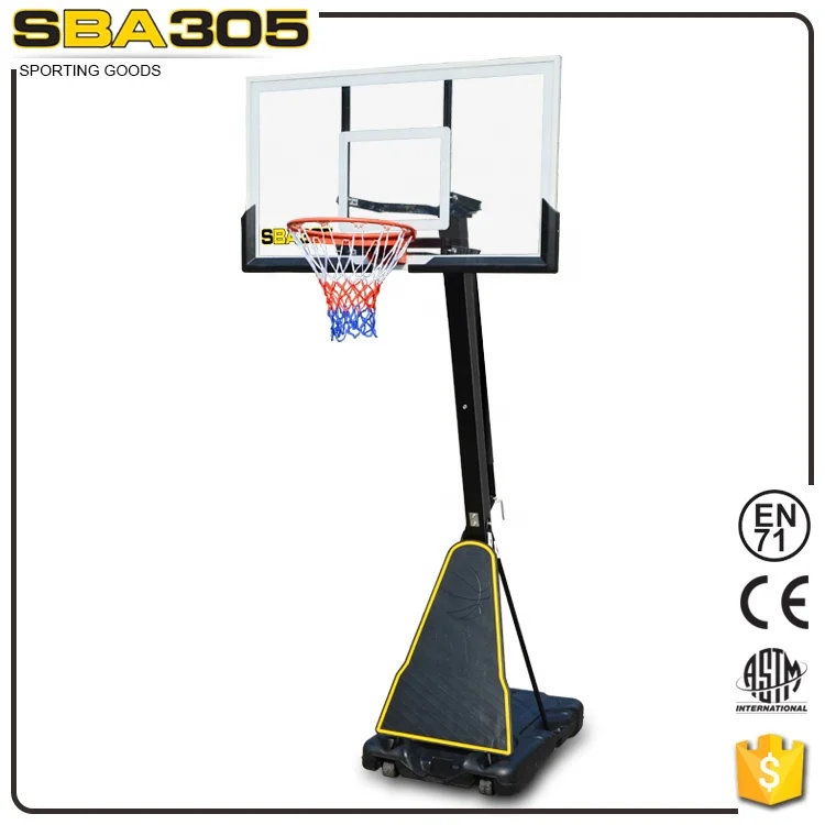 Factory Direct Sales Indoor Portable Basketball Hoop Stand with Basketball Ring