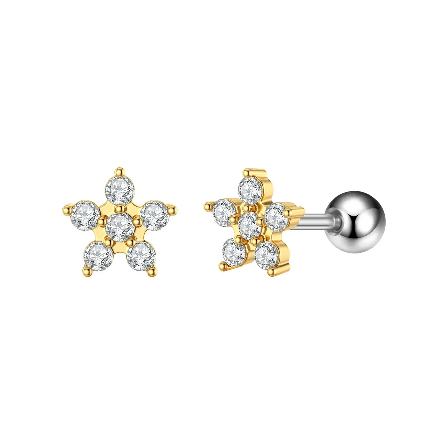 Серьги из нержавеющей стали