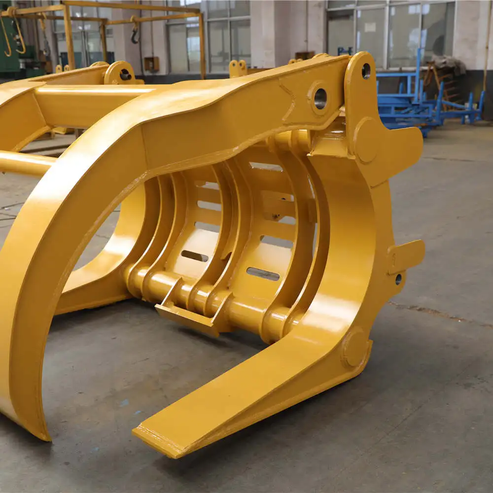 Экскаваторная машина, грейфер механического типа, тяжелый экскаватор захват