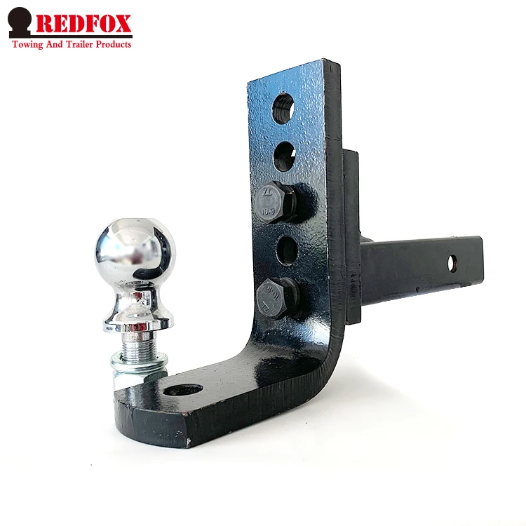 
REDFOX hot sale trailer Hitch Adjustable Ball Mount Kit with 2 Hitch Balls towbar adjustable 