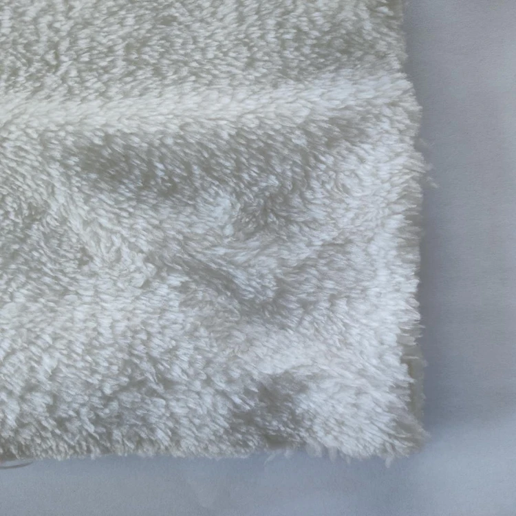 China Supplier high quality selling knitted plush fabric