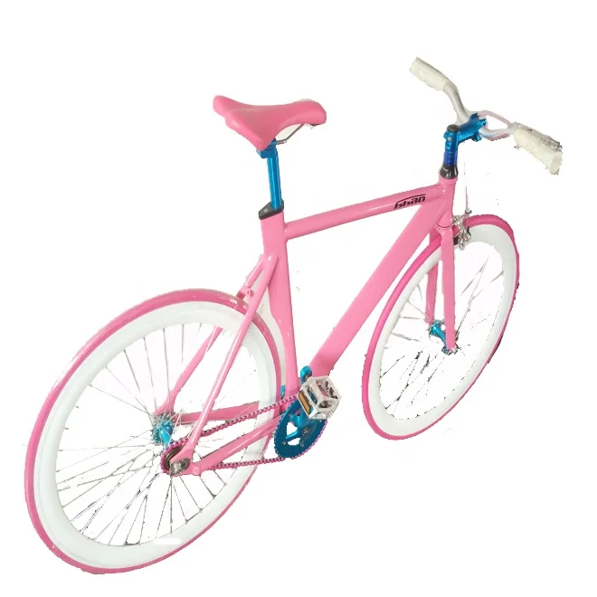 700C Single Speed Track Aluminum Frame Fork ODM Logo OEM Color light weight Fixed Gear Bicycle