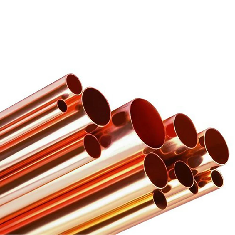 Hot Sale 5/8 3/8 Inch Cooling Copper Tubing 0.8mm Thickness C11000 C12200 Copper Tubing In Stock