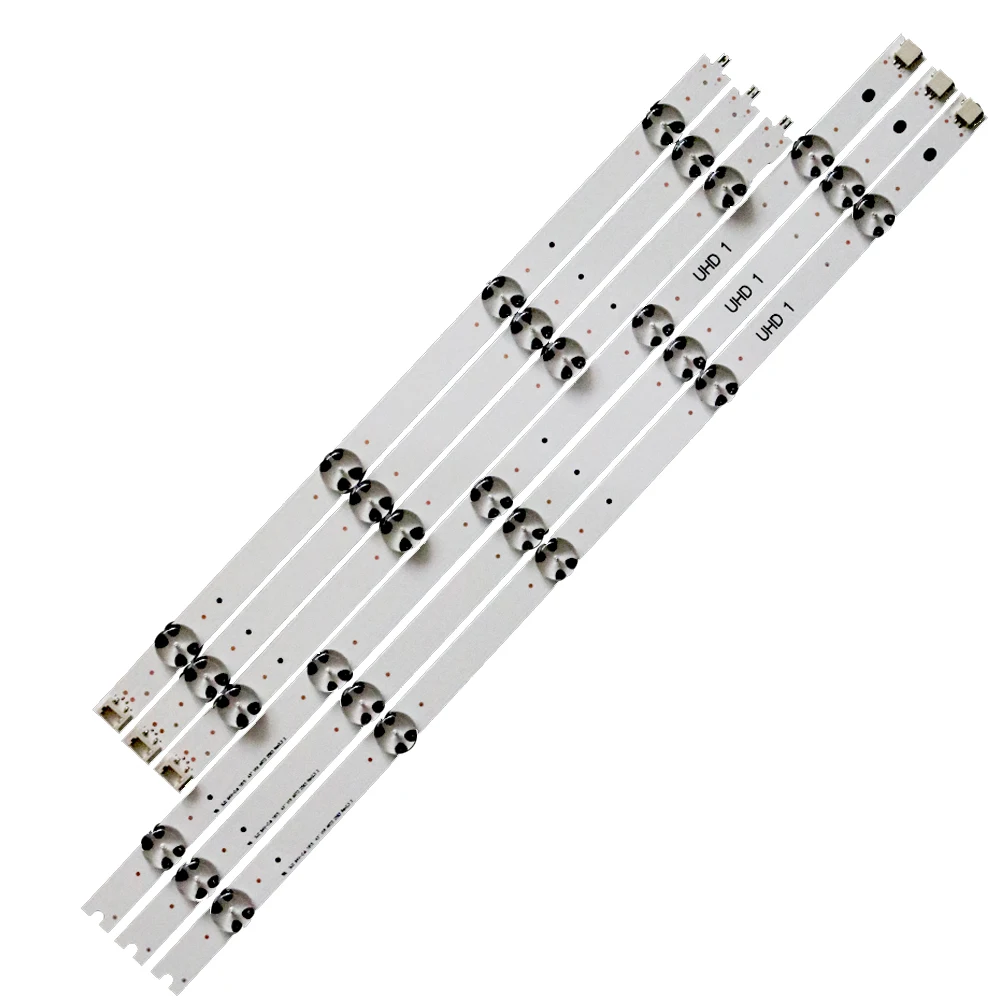 LED LG 43 дюйма ТВ ПОДСВЕТКА бар полоски 6916L-2563A 'V16 ART3 2563 REV2.3 2-UHD1 9LED LG-43UH650V/LC430DGG-FJ-M1 подсветка панели