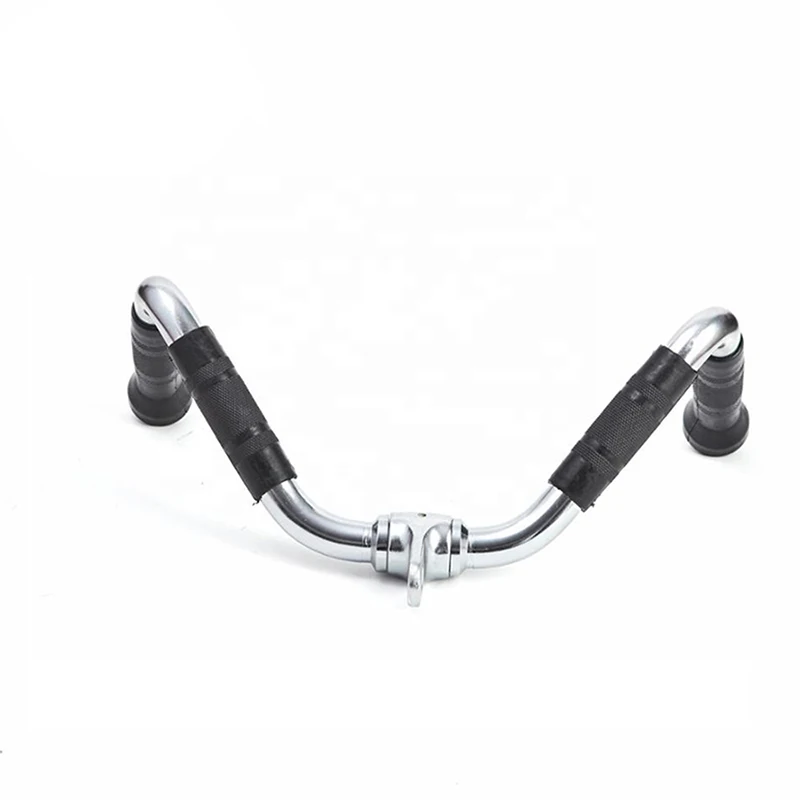 Fitness Accessories Sports Gym Direct Attach Supplier Rowing V Handle Machine 4I Grip Lat Bar Multi Grip Cable Attachment