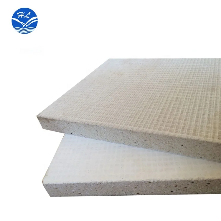 Anti halogenation fireproof MGSO4 panel magnesium cement board fire rated 15mm MGO board door 12mm sulfate panel