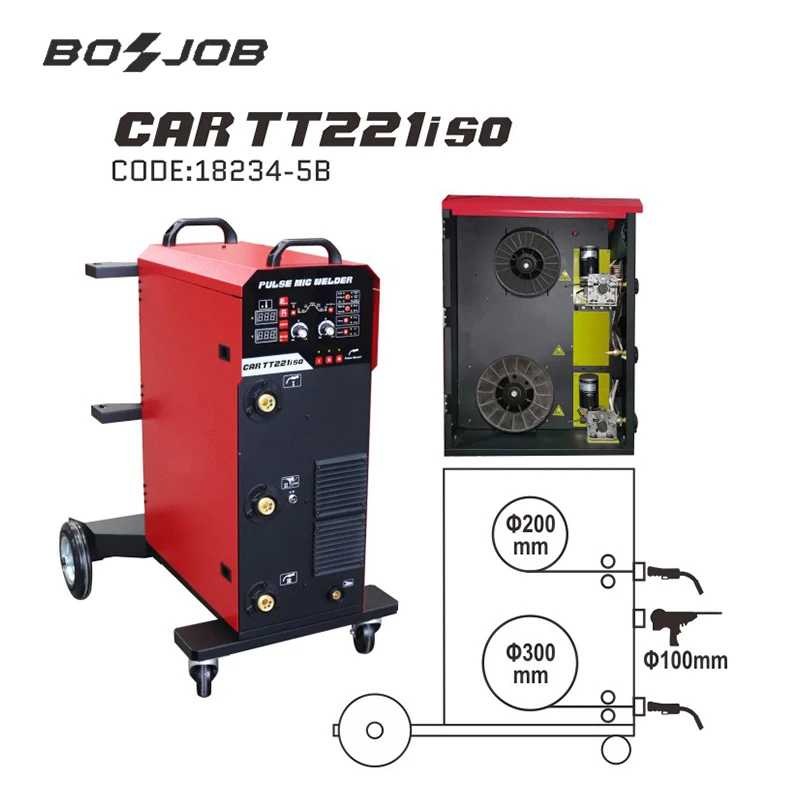 BOSJOB CAR-TT221i CAR-221ISO CAR MIG welding machine