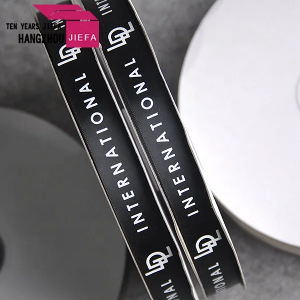 Good price wholesale custom printed satin label