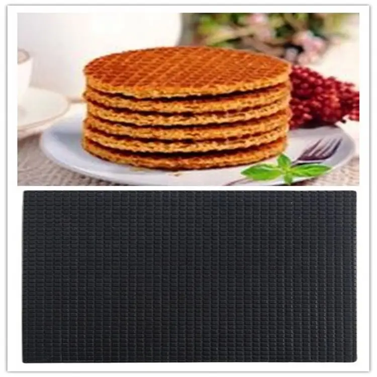 snack machinery stroopwafels syrup waffle cone maker with CE