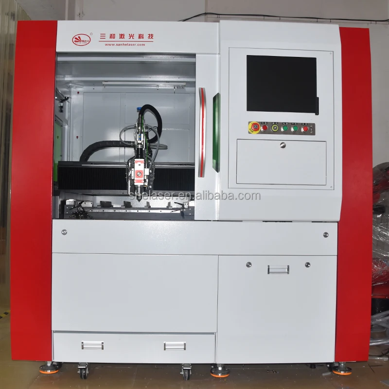 High Speed High Precision Linear Motor Metal fiber Laser cutting machine SMT laser cutter for steel stencil