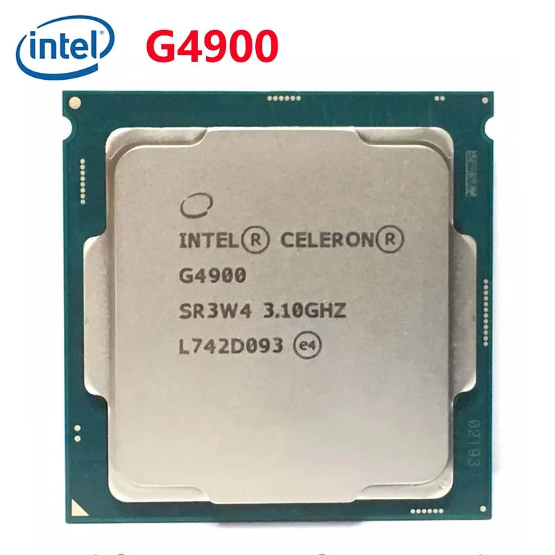 Intel Celeron G4900 3.1GHz 2M cache dual-core CPU processor SR3W4 LGA 1151 tray test 100% work
