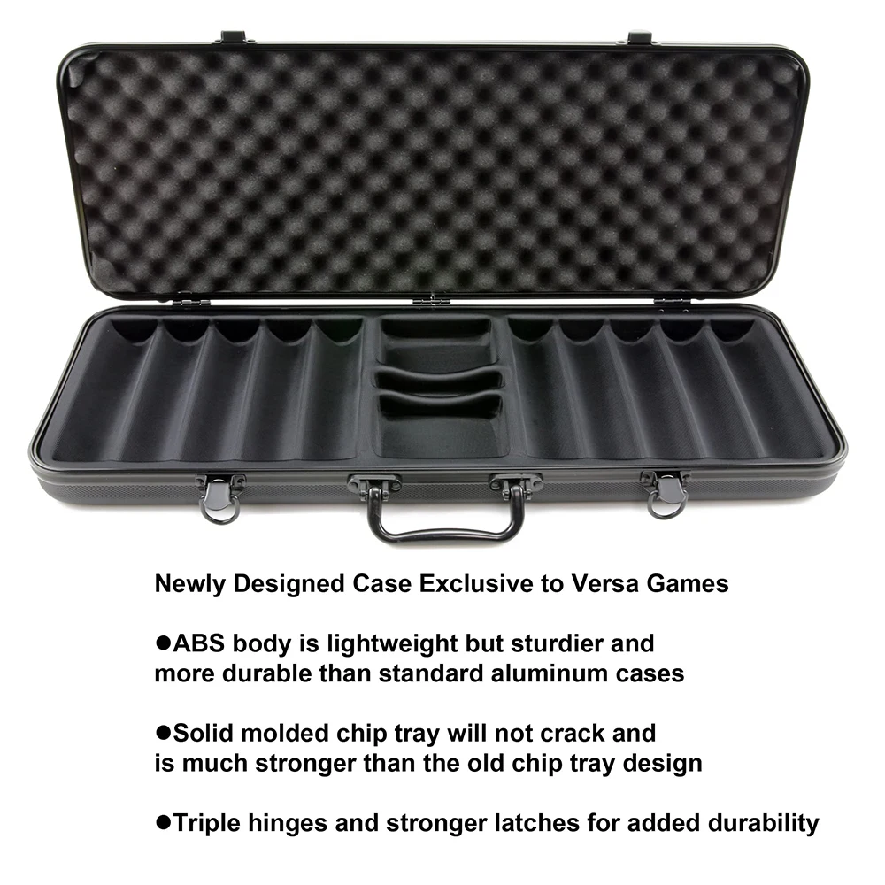 Professional Custom Eva Hard Case 300 Poker Chips Hard Shell Eva Case Card Bargaining Poker Chips Game Set Bag