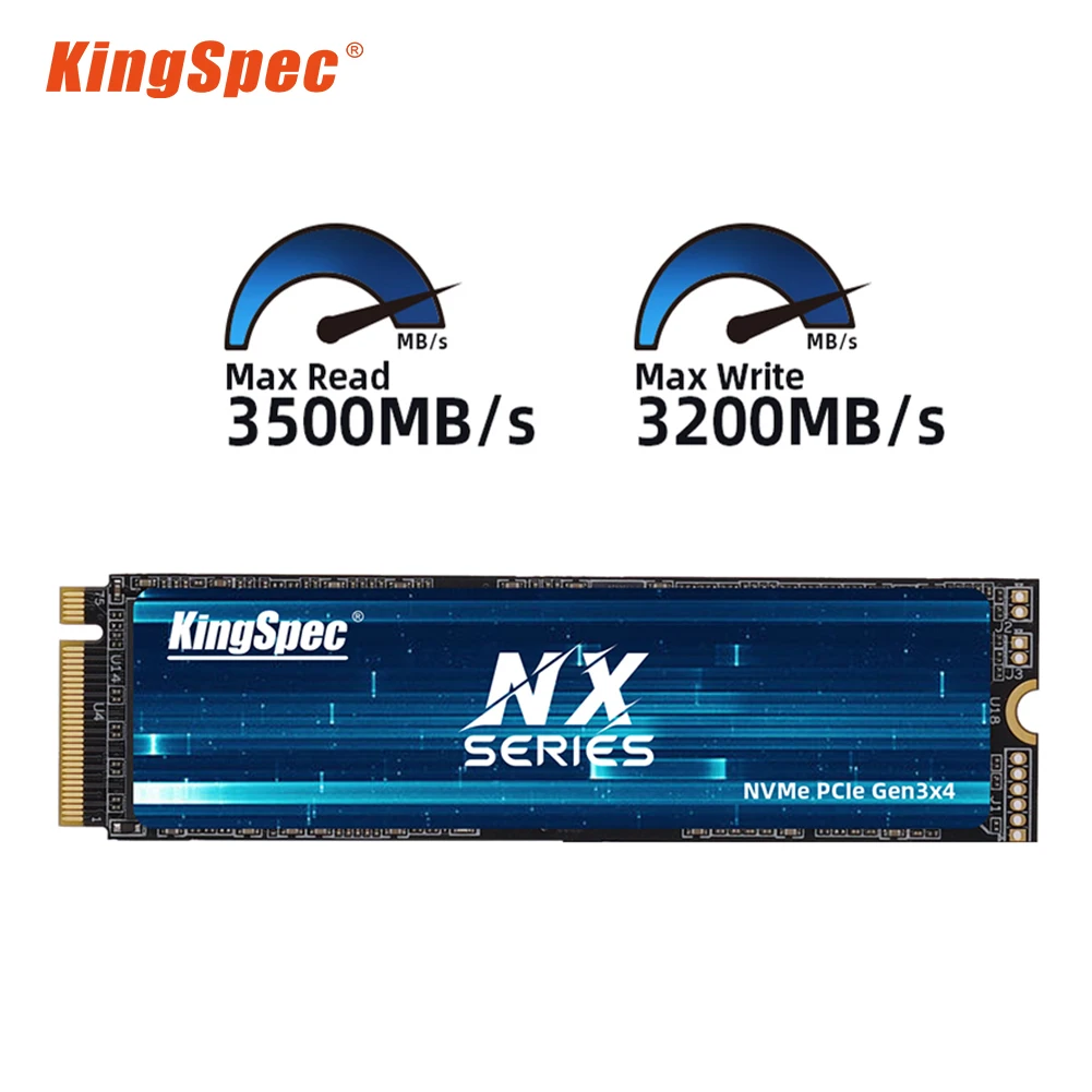 KingSpec SSD M2 NVME 256 ГБ 2280 ssd M.2 PCIe 3