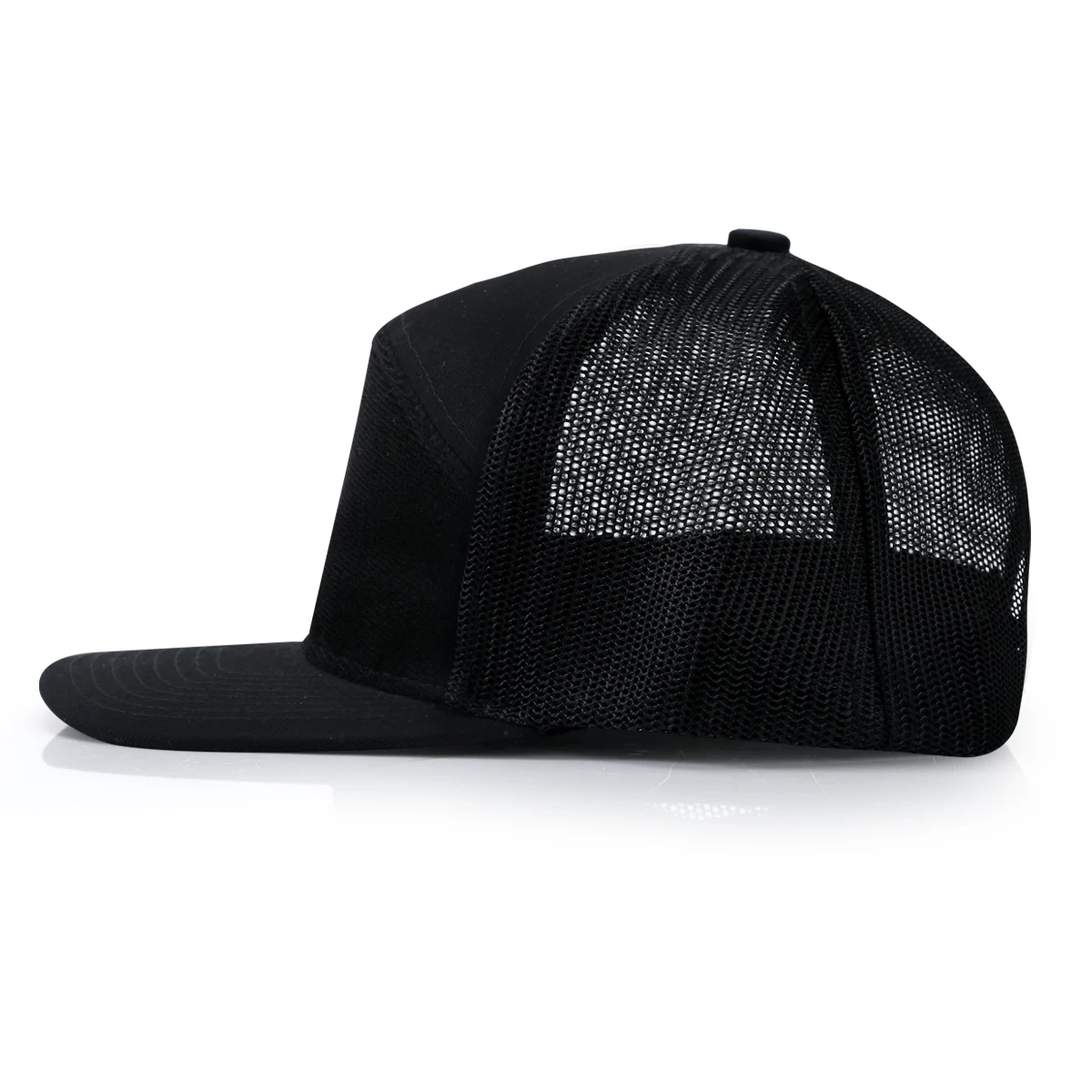 wholesale 7 panel snapback Velcroclosure hiking fishing outdoor sun hat with flap Hip Hop Snapback Cap