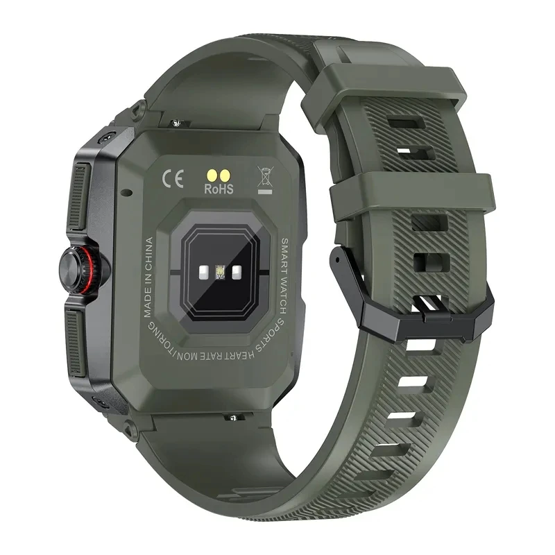 2023 Newest 1.85 inch HD Screen AK47 Smart Watches Outdoor Sports Men Smartwatch Blood Pressure Bt Call