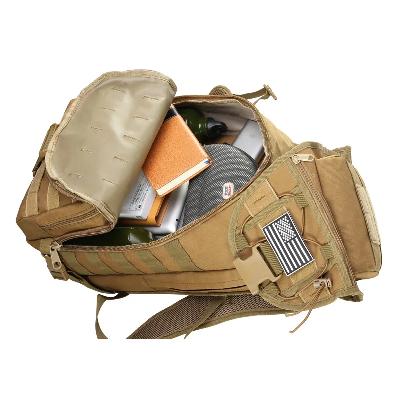 Backpack Tactical Molle 35l Laptop Rucksack Backpack Survival Bag Bug Out Assault Pack