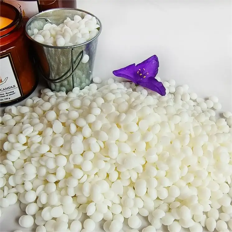 wholesale wax material organic natural soy wax for  candle making