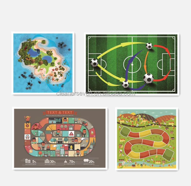 Custom Large Size Neoprene Rubber Playmat Card Game Play Mat Factory