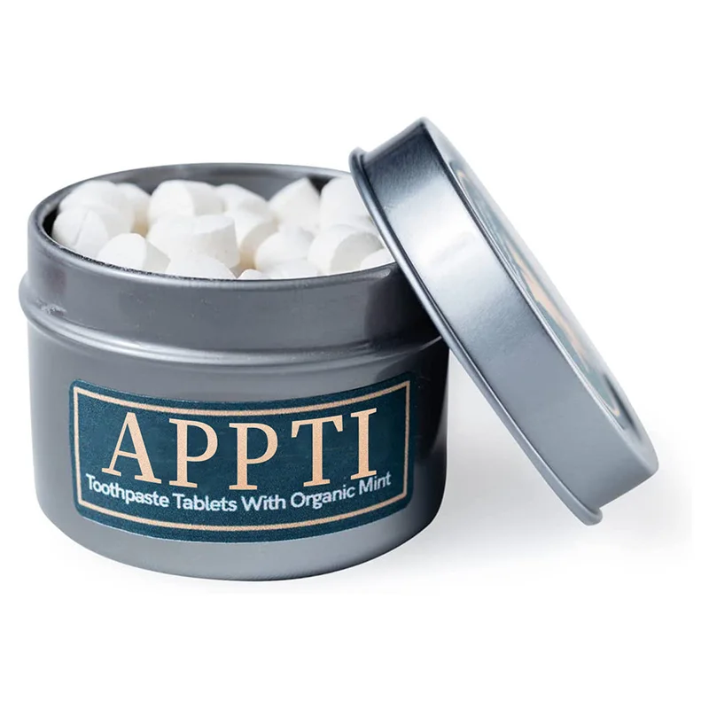 Безпластмассовая Экологически чистая зубная паста без отходов для путешествий со свежим мятным вкусом таблетки чистки и отбеливания зубов взрослых детей