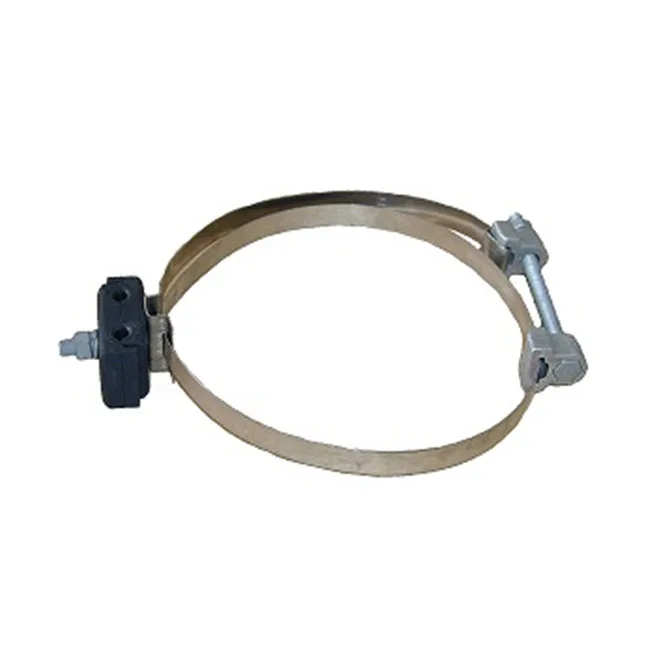 Оцинкованная сталь ADSS/OPGW кабель фитинг нижний свинцовый зажим для башни/полюса (60768376350)