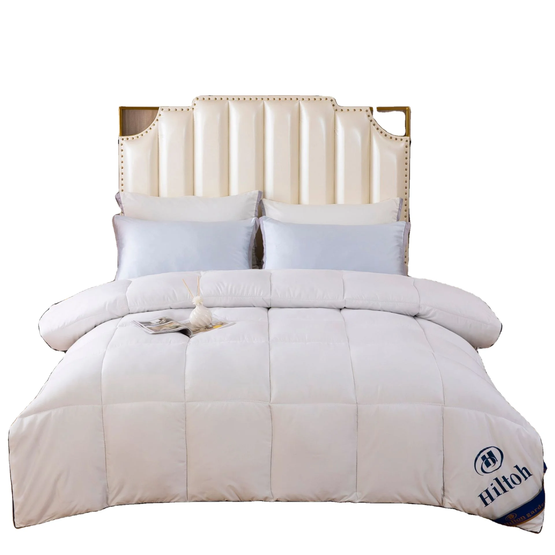 Wholesale Hotel Customized Hot Sale Bed Duvet King Size Soft White Duck Goose Down Duvet Quilt Luxury Quilted Quilts Comforter