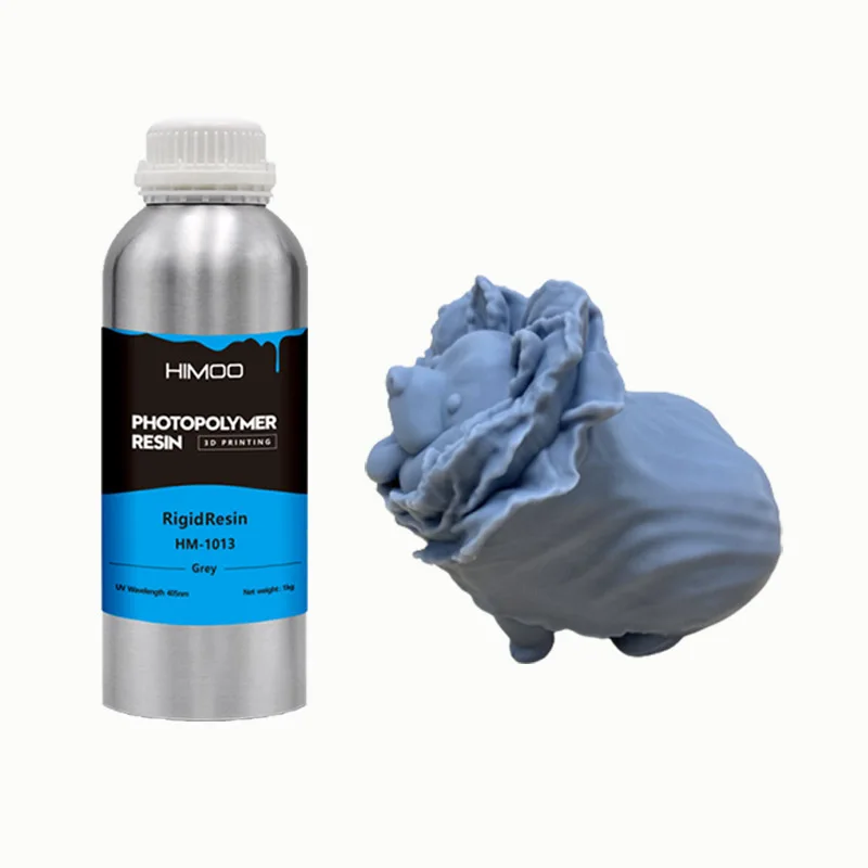 HIMOO 3d Printing 405nm Rigid Resin For Jewelry For Lcd Dlp 3d Printer China Factory Low Price 3d Printer Resin