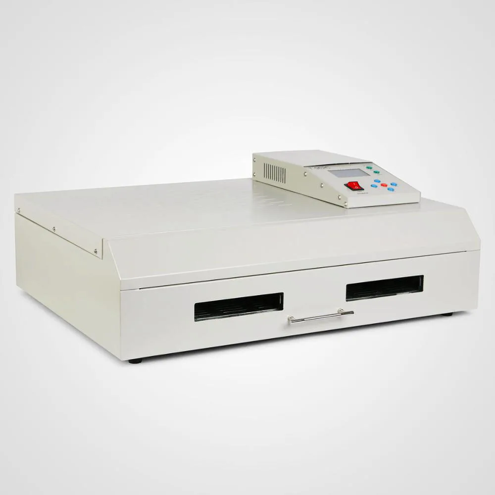 Hecan лучшей Заводской ценой настольный мини паять Reflow машина для Pcb Сварки T-962C