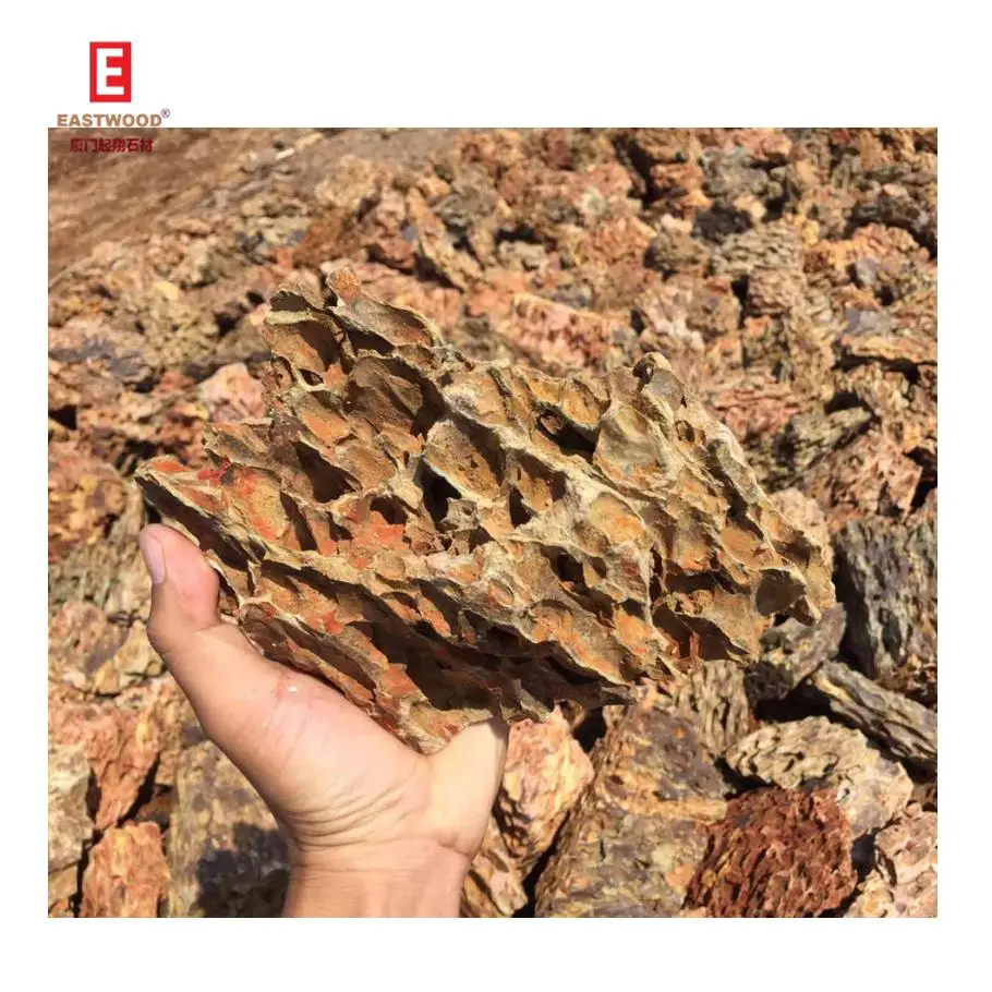 Аквариумные аксессуары пористый Дракон Камень Ohko Rock для украшения аквариума